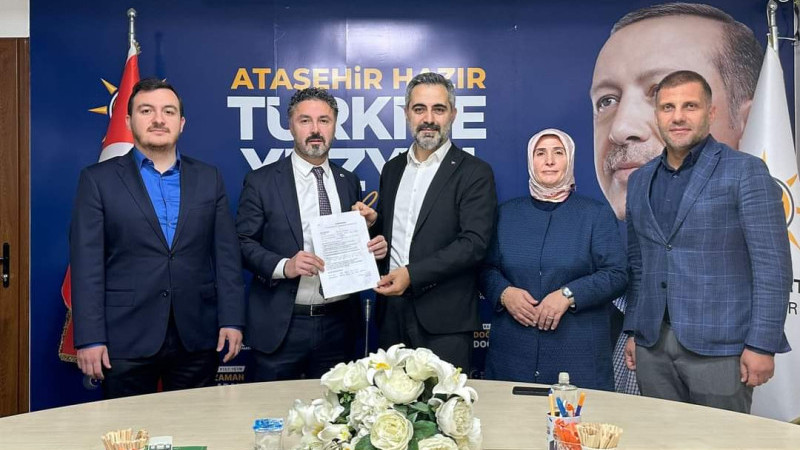 Yusuf Atmaca Ataşehir Belediye Başkan Aday Adayı için Başvuru Yaptı 
