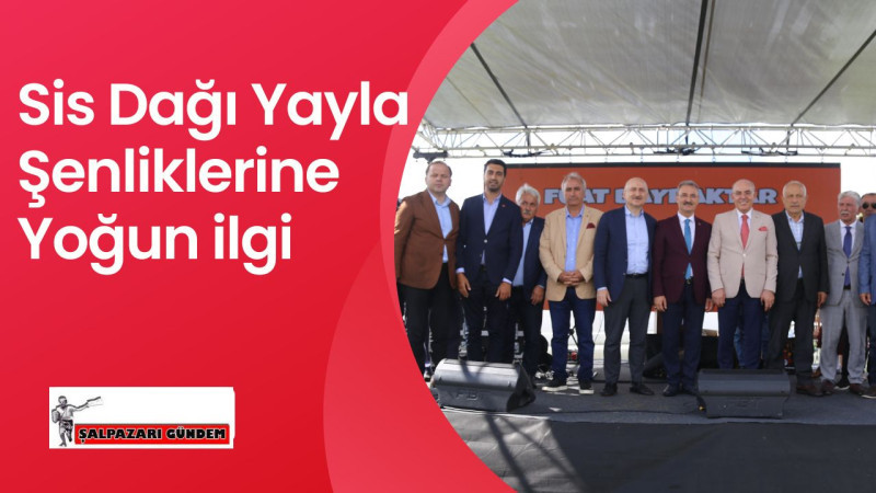 Sisdağı Yayla Şenliklerine Yoğun İlgi