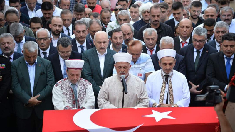 Piyade Üsteğmen Ömer Fatih Ayar, Trabzon’da Son Yolculuğuna Uğurlandı