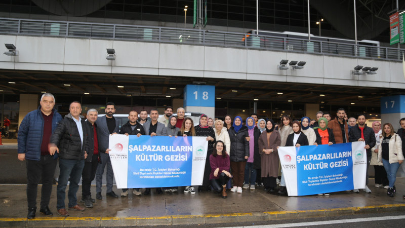 Şalpazarı Öğretmenlerine Kültür Gezisi: Tarih ve Kültüre Yolculuk Başladı