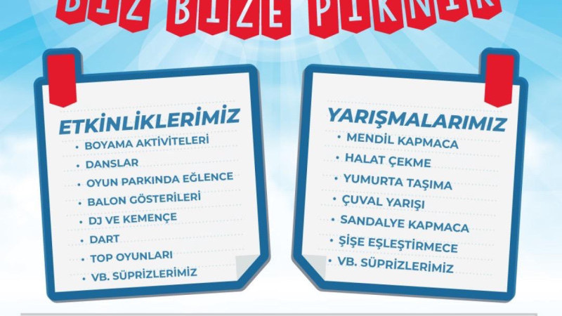 Fidanbaşı Köyü Derneği 19 Mayıs’ta “Biz Bize Piknik” Etkinliğinde Buluşuyor