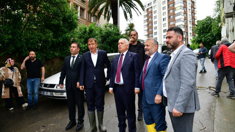 Vali Aziz Yıldırım Selin Etkilediği Bölgelerde İncelemelerde Bulundu