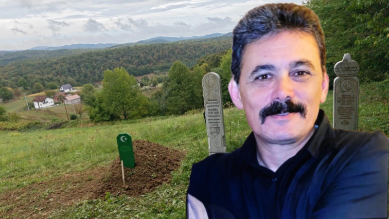 Bosna Hersek’te Kalbine Yenildi, Bosna Hersek’te Ebediyete Yolcu Edildi