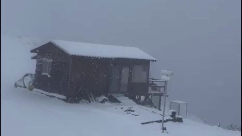 Trabzon Yaylaları Karla Kaplandı, Kartpostallık Manzaralar Oluştu