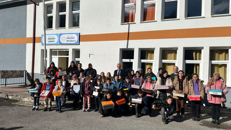 Şalpazarı’nda Öğrencilerin Yüzü Güldü