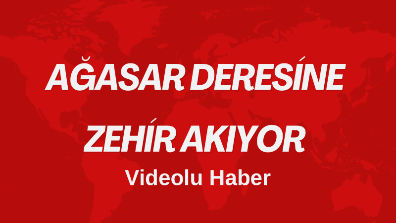 Ağasar Deresine Zehir Akıyor: Simenli Mahallesi’nden Kaygı Dolu İhbar