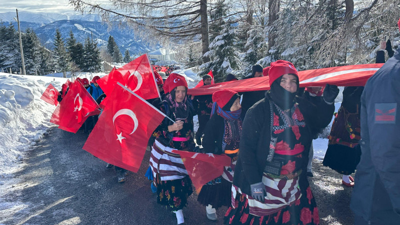Sis Dağı Yaylası’nda Sarıkamış Şehitleri Anısına Duygu Dolu Yürüyüş