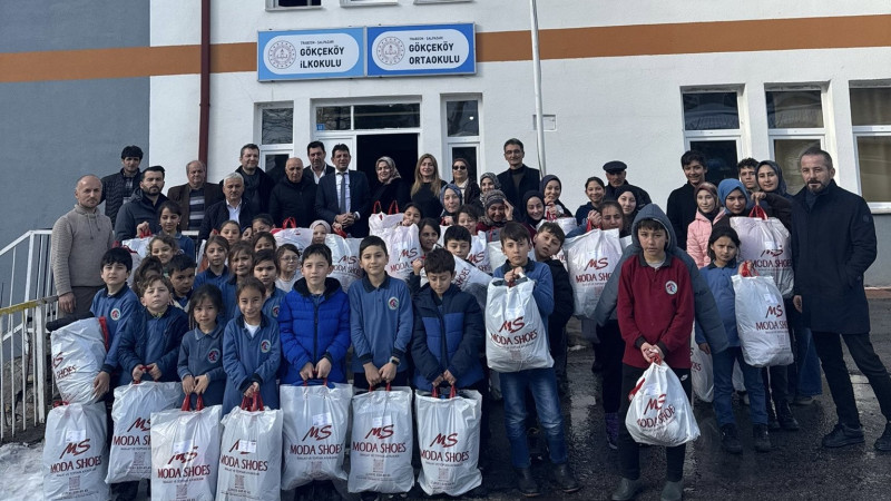 Trabzonlular Federasyonu ve Gökçeköy Derneği’nden Yürekleri Isıtan Hareket