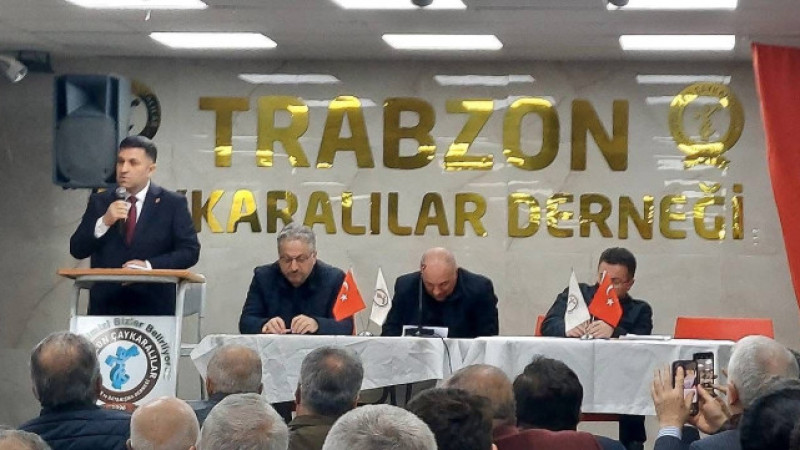 Trabzon ve Çaykaralılar Derneği’nde Yeni Dönem: Başkanlığa Fatih Kaya Seçildi